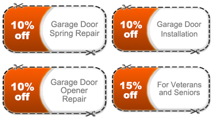 Garage Door Repair Coupons Lehi UT